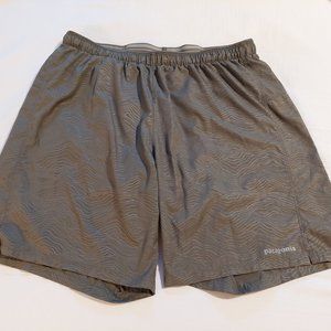 Patagonia Strider lined running short, 7", men's medium